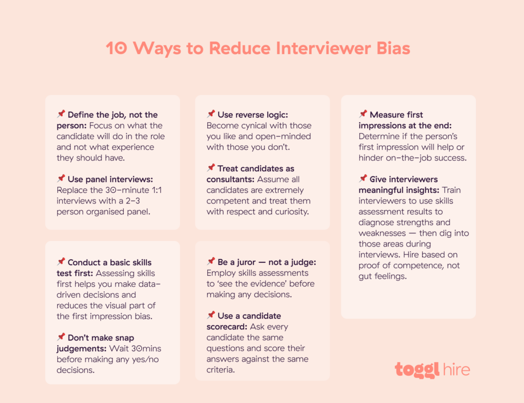 interviewer bias
