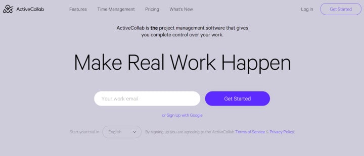 ActiveCollab - project management tool