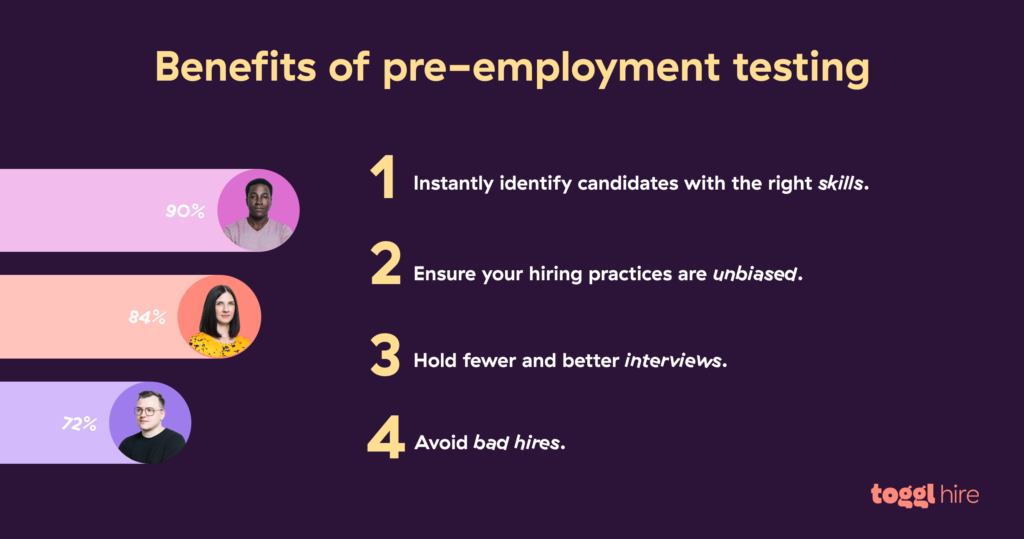 benefits of pre-employment testing