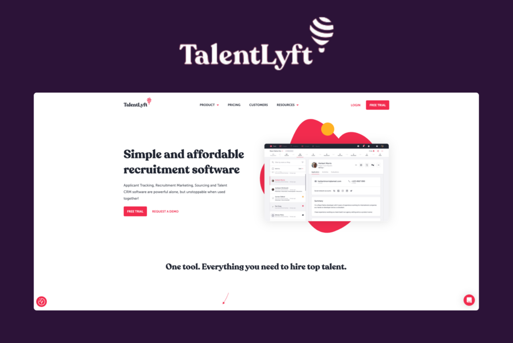 Best candidate management tools — TalentLyft