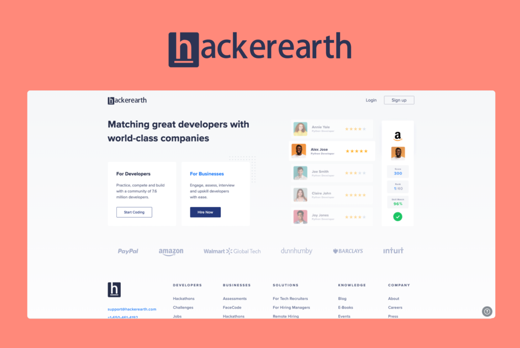Best HackerRank Alternatives — HackerEarth