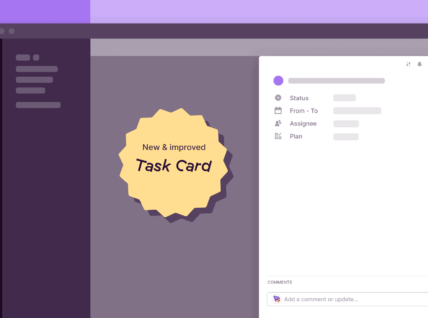 What’s New: Task Card