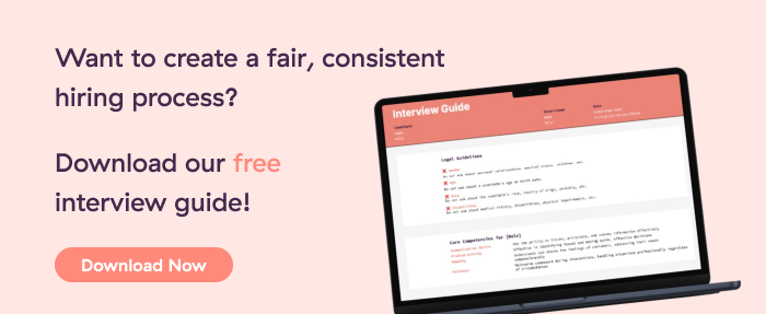 Free Interview Guide Template