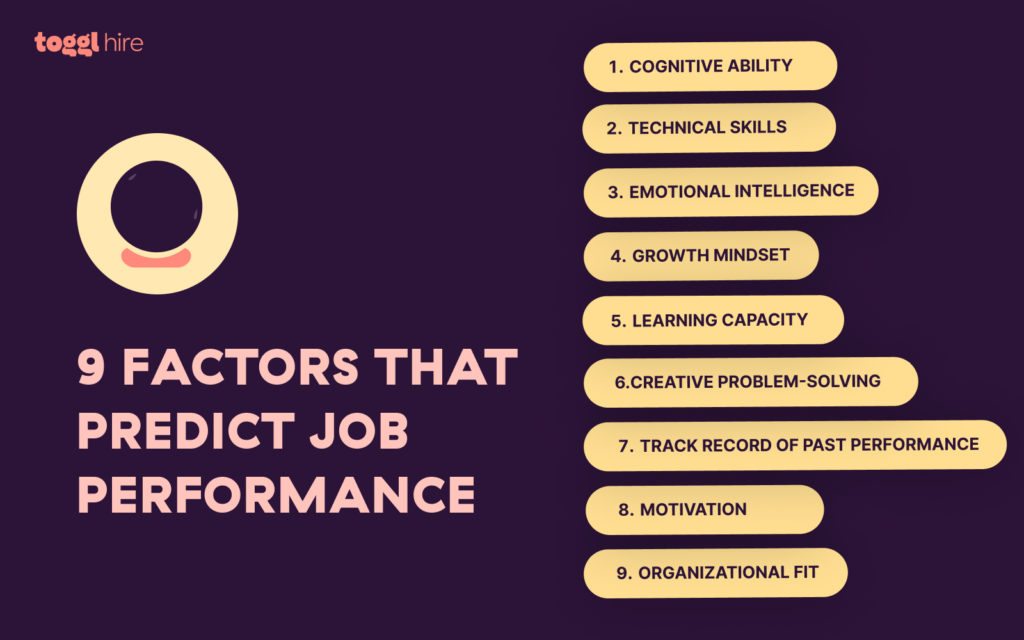 9 factors that predict future job performance