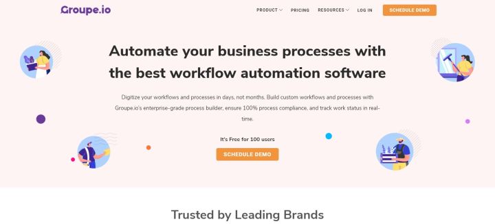 Groupe.io - Workflow Automation Software