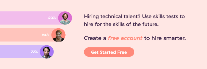 Hire technical talent with skills tests