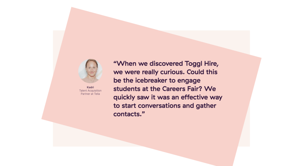 telia testimonial about using toggl hire