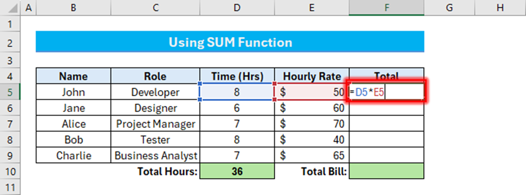 Excel table screenshot.