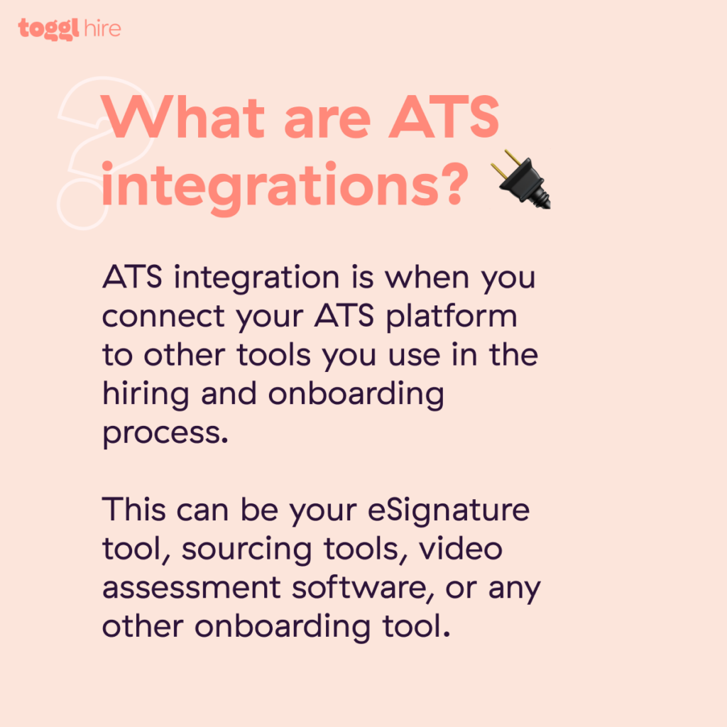 What are ATS integrations