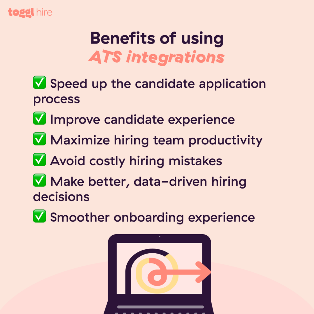 Benefits of using ATS integrations