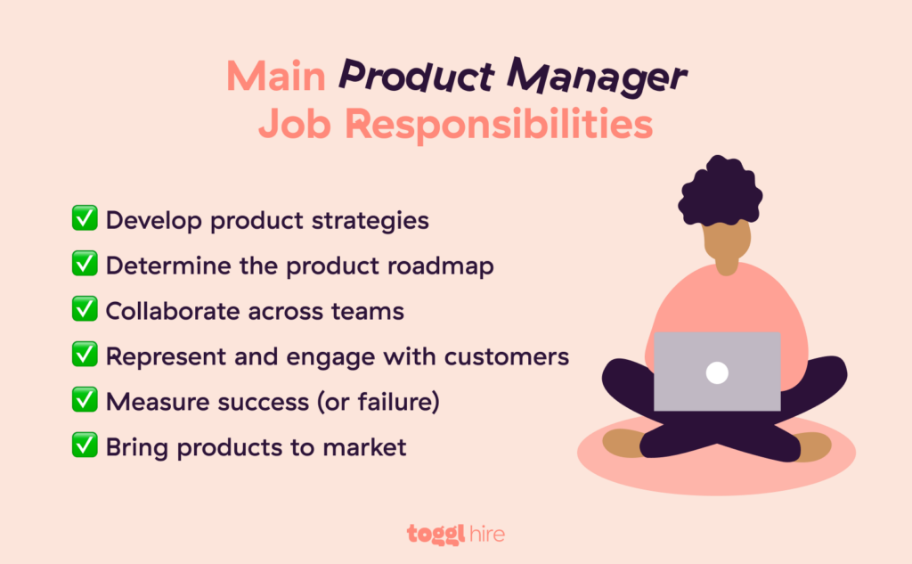 Product manager job responsibilities