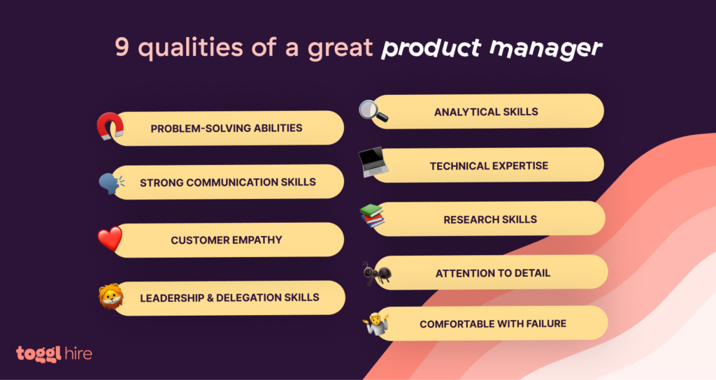 Qualities of a great product manager