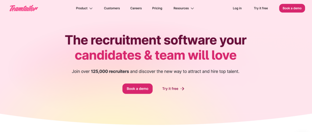 Teamtailor recruiting tool