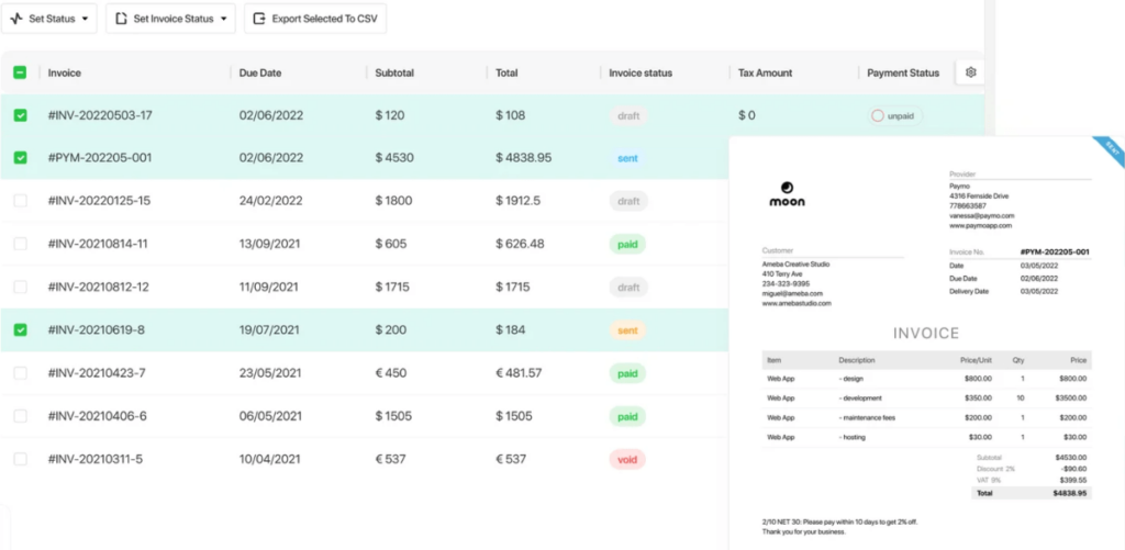 Paymo is a perfect project management tool for freelancers