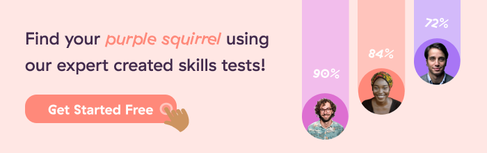 Test candidates with skills tests