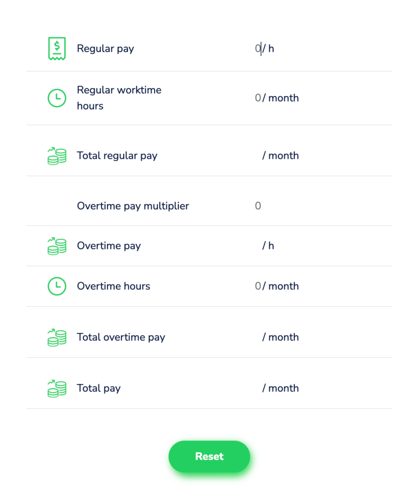 Timecamp overtime calculator