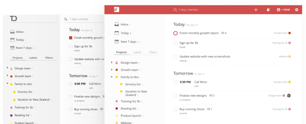 Todoist - simple project management software