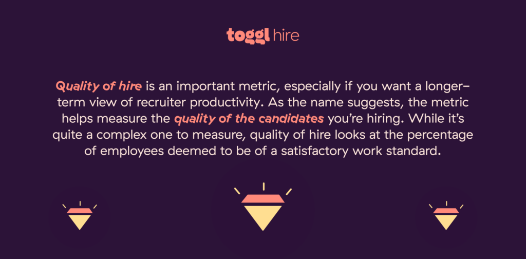 What is quality of hire metric