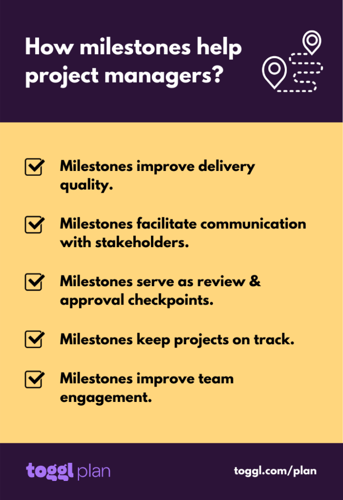 5 reasons why milestones are important for project success